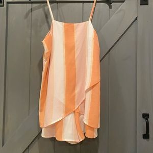 Orange & Pink Romper